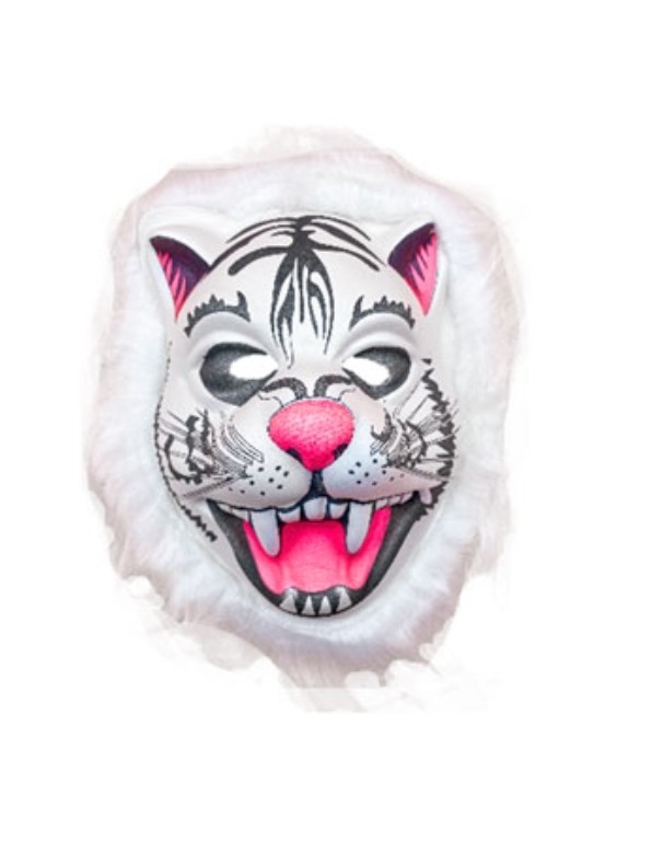 Máscara Tigre Blanco